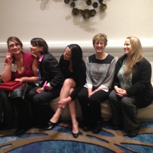 Natalie Yanish, Deb Howard, Brooke Hernandez, Ellen Camacho, and Sharon Kerrigan